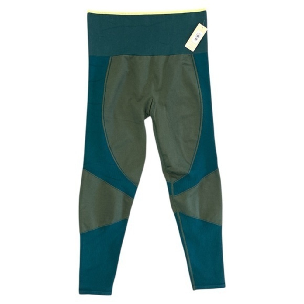Third Love Flex Compression Leggings in Green and Teal Size Extra Large NWT